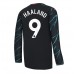 Maillot de foot Manchester City Erling Haaland #9 Troisième vêtements 2023-24 Manches Longues